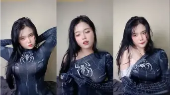 Aul Chandy Spider Man Cosplay Video by SpankBang