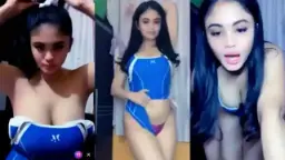 Kylie Baju Biru Toket Gede Video by Indo18