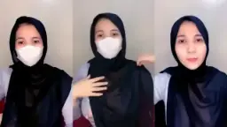 Rani Nakal Remas Susu Hijab Transparan