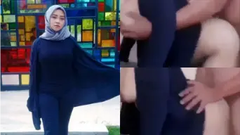 Ngentot Jilbab Baju Hitam Doggystyle Video by RedTube
