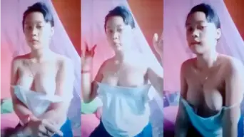 Viral Tiktokers Cantik Goyang Tanpa Bra Video by simontok