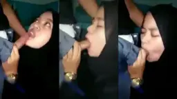Hijabers Ketagihan Peju Sepong Kontol Video by TXXX