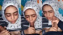 Crotin di Muka Cewek Arab Jilbab Video by Indo18